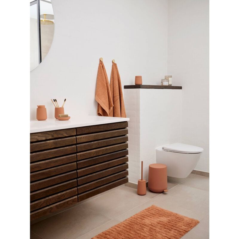Zone Denmark Papierkorb Nova – 3 l – Kunststoff, Gelb – Ø 205 × H 235 mm