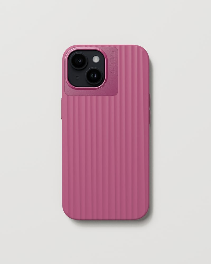 Nudient – Backcover – für Apple iPhone 15 Plus – Tiefrosa