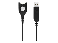 EPOS USB-ED 01 – Headset-Kabel (EasyDisconnect), USB, Integrierte Soundkarte