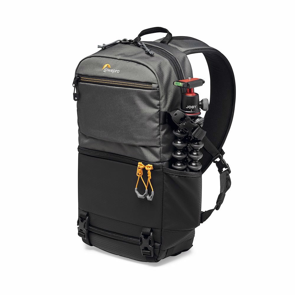 Lowepro Slingshot SL 250 AW III Monosling-Rucksack – 10 l, 3 Objektive, Regenschutz – für Tablet bis 11" – Grau