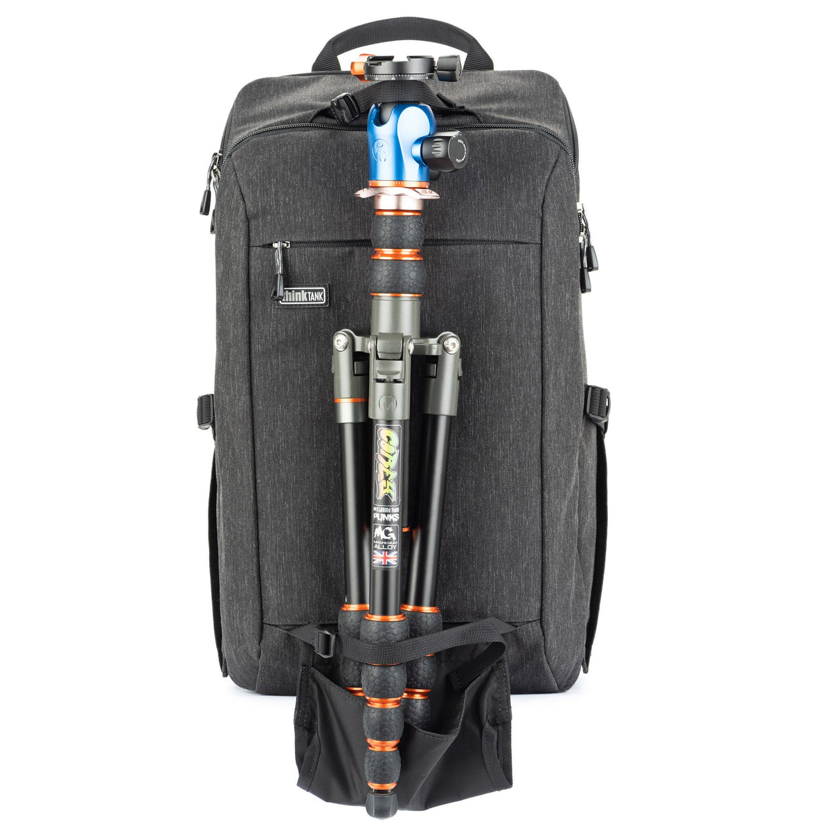 Think Tank BackStory 15 Kamerarucksack – Schwarz – für 16" Notebook, 4 Objektive