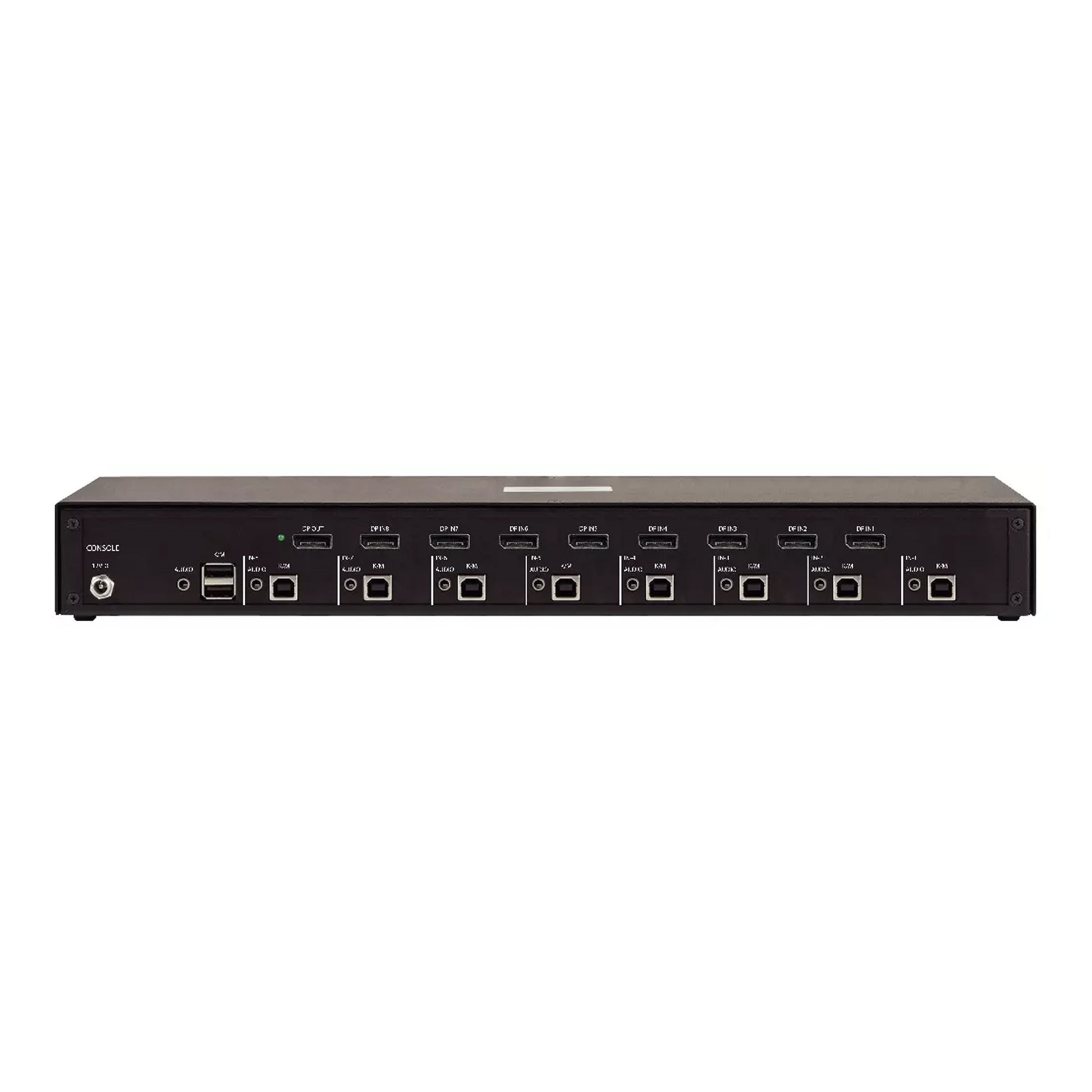 StarTech.com CK4-P108 – 8-Port DP Secure KVM-Switch – 4K/30 Hz, USB 2.0-Hub, Audio