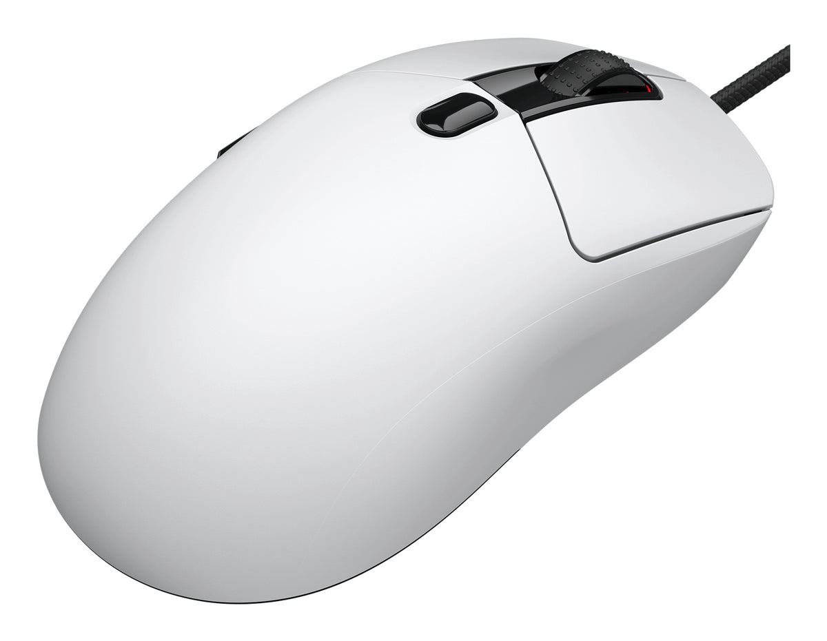 COUGAR Gaming Minos NEO – Gaming-Maus – Kabelgebunden (USB‑A), 6200 DPI, RGB-Beleuchtung, beidhändig, Weiss