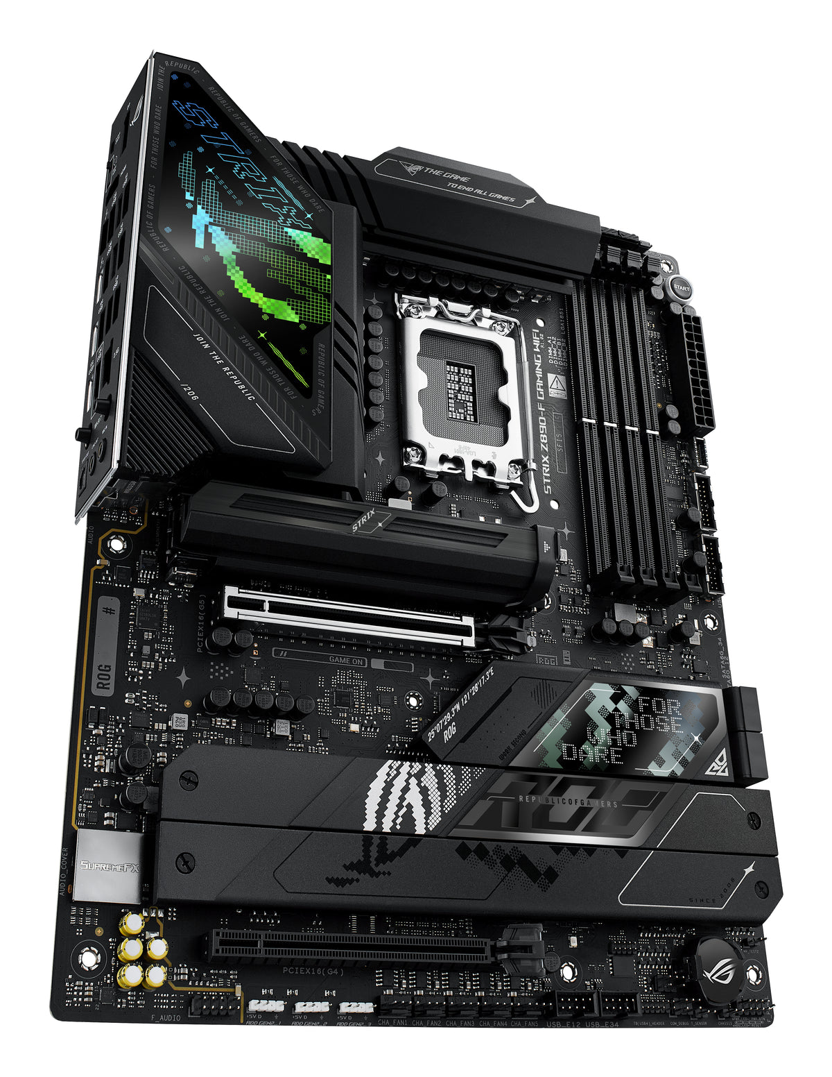 ASUS ROG STRIX Z890-F GAMING WIFI – Mainboard – LGA 1851, Intel Z890, ATX, DDR5
