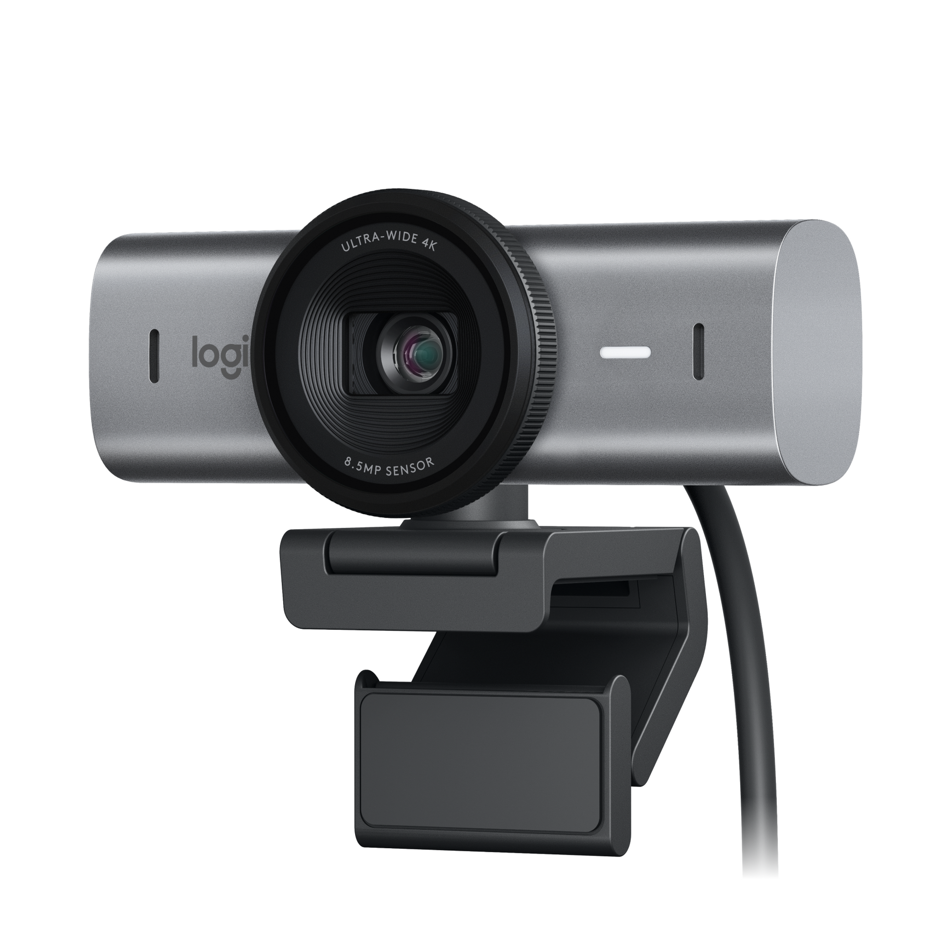 Logitech Brio Webcam – 4K Ultra HD, 30 fps, Autofokus, USB-C, Sichtschutz – Graphit