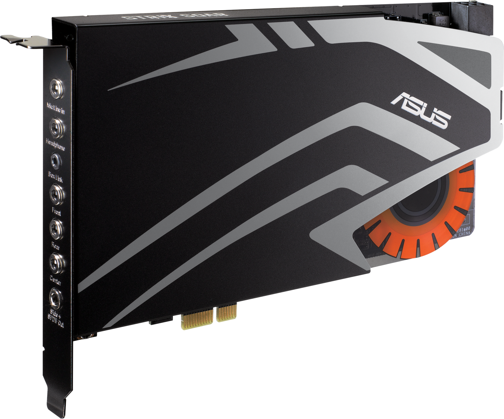 ASUS Strix Soar – Soundkarte – für Windows 7/8/8.1 usw. – PCI-E, 7.1 Kanäle, 24-bit/192 kHz, S/PDIF
