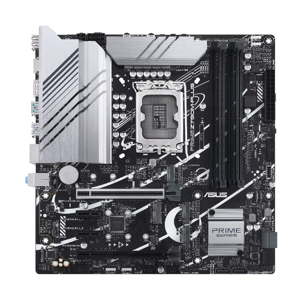 ASUS PRIME Z790M-PLUS – Mainboard – LGA 1700, Intel Z790, mATX, DDR5