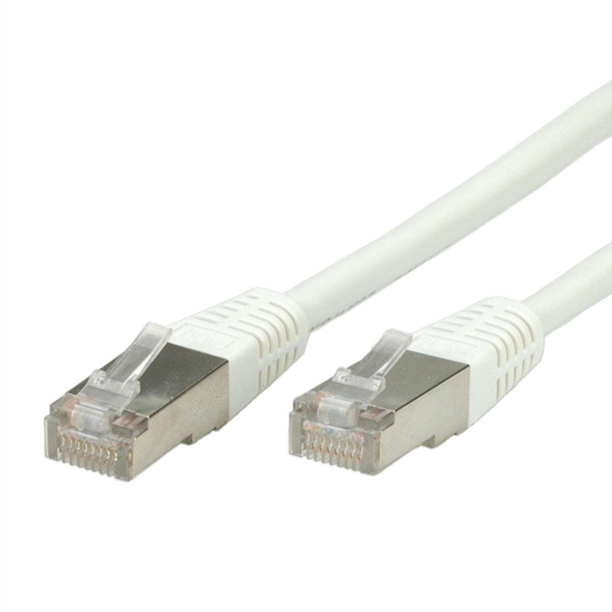 VALUE Patchkabel – Cat6 S/FTP (S‑STP), 2 m, Weiss, RJ‑45