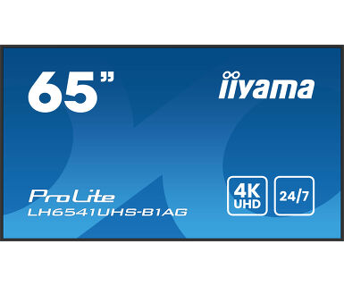 iiyama ProLite – Signage-Display, 65", Ultra HD 4K, 500 cd/m², IPS