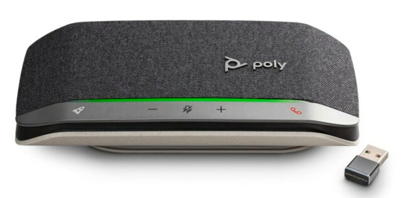 HP Poly Sync 20+ – Konferenzlautsprecher – Bluetooth, USB-C, USB, 20 h, Schwarz