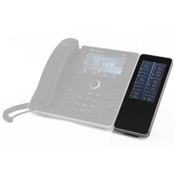 AudioCodes C455HD Erweiterungseinheit – für AudioCodes IP450HDEG/IPC450HDEG-BW/IP450HDEPSG u. a., schwarz