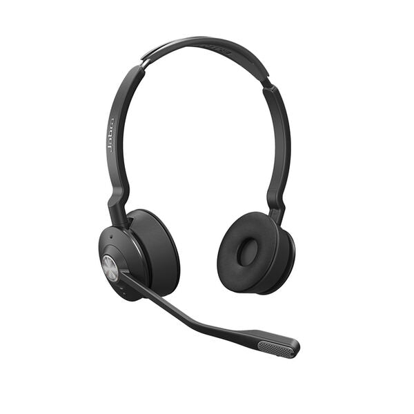 Jabra Engage Office-Headset – On-Ear, Stereo, Kabellos (DECT), Schwarz