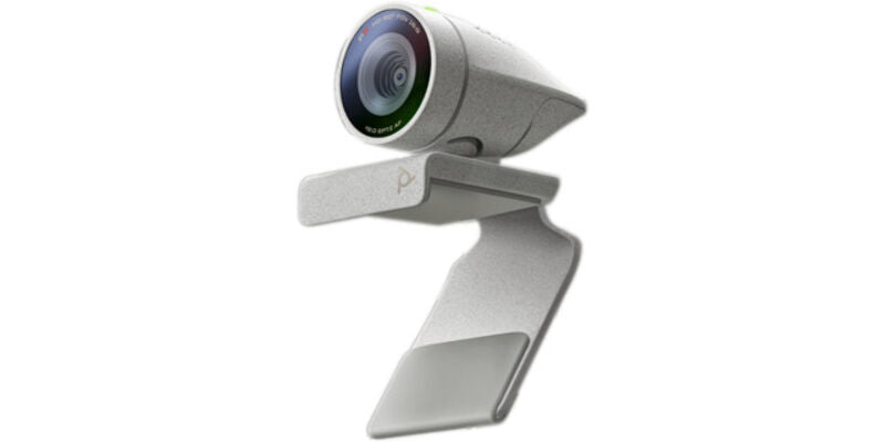 HP Poly Studio P5 Webcam – Full HD 1080p, 30 fps, Autofokus, USB-A – Silber