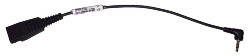 freeVoice ST25A – Adapterkabel – 2,5 mm auf QD – Schwarz