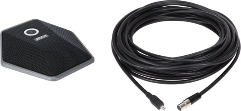 AVerMedia 60U8D00000AE Erweiterungsmikrofon – Kabelgebunden, für VB342, Schwarz, 10 m