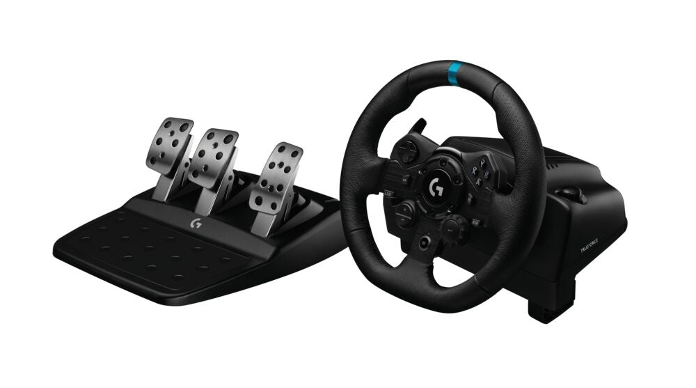 Logitech G G923 SE – Joystick – USB 2.0 (kabelgebunden), 900° Drehwinkel, Schwarz, für PC, PS4 & PS5