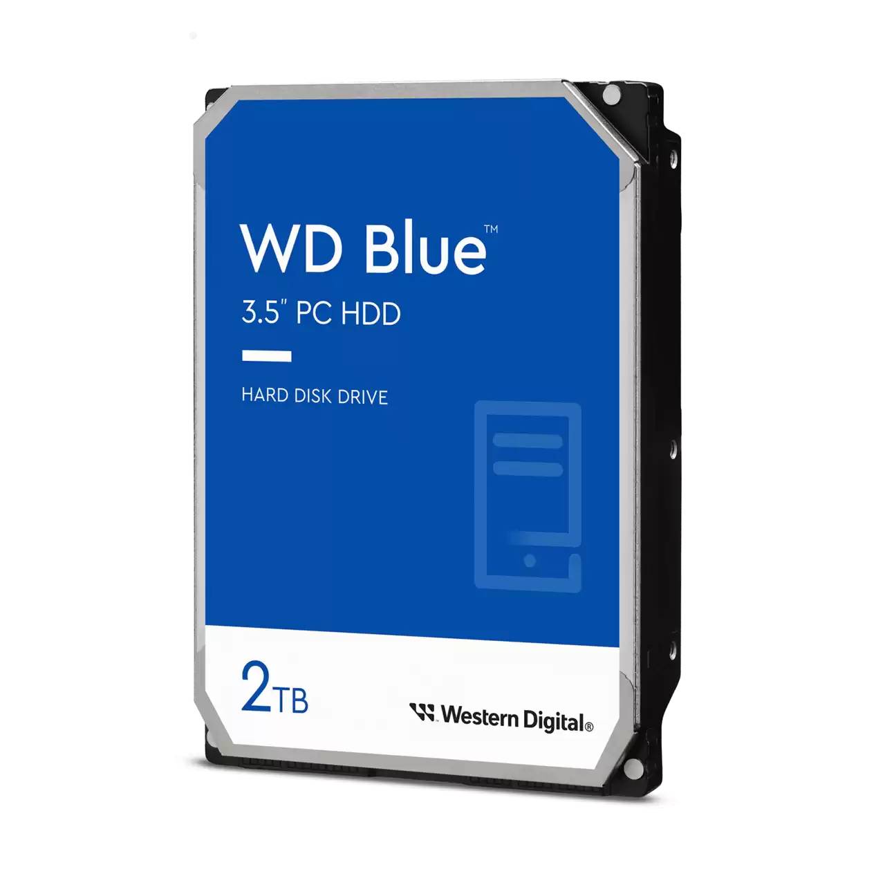 Western Digital Blue WD20EZBX – 2 TB, 3,5" HDD, 7200 U/min, 256 MB Cache, SATA, für PC