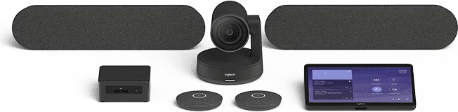 Logitech Tap Large Room mit Rally Plus – Controller-Set – für PC (Intel NUC)