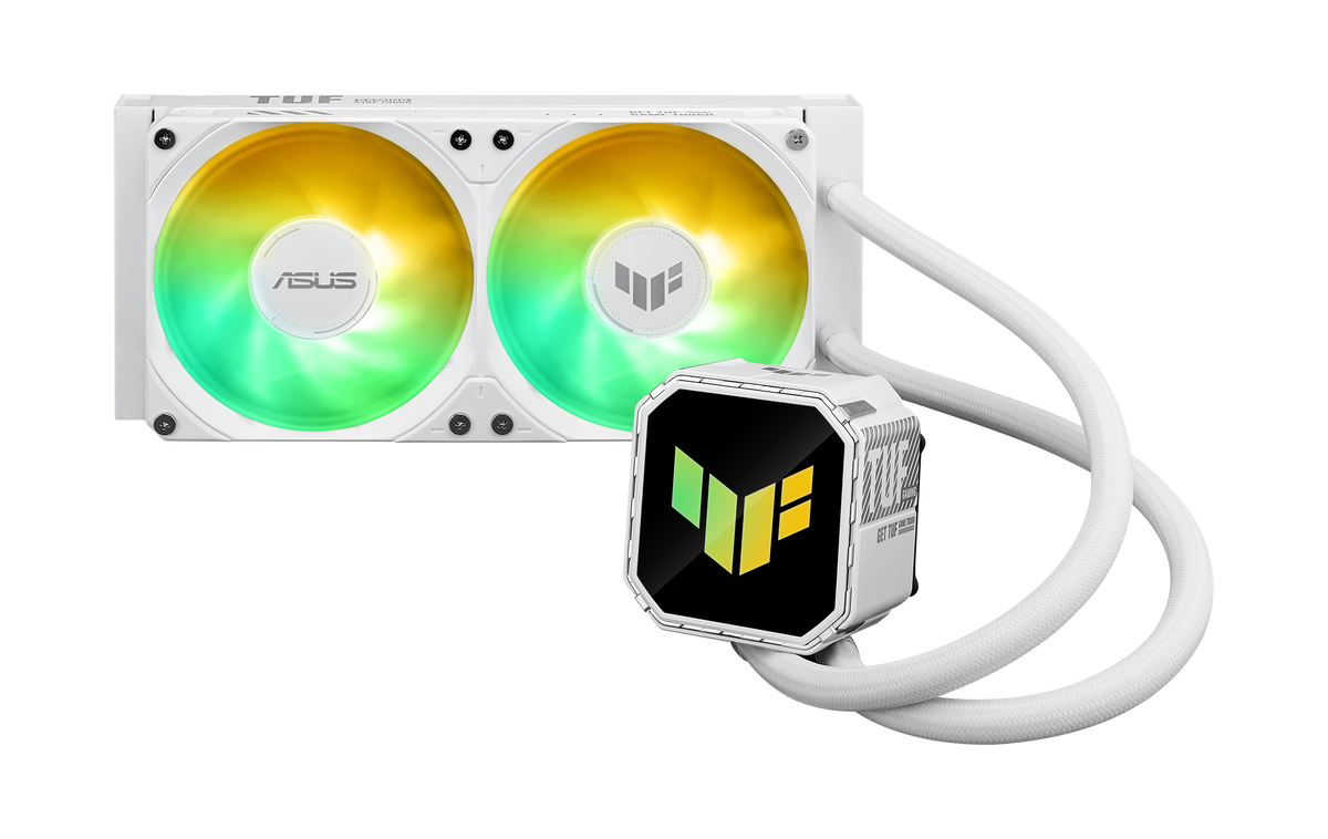 ASUS TUF Gaming LC III 240 – AIO CPU-Kühler – 240 mm, 2×120 mm, ARGB, für AM4, AM5, LGA 1700 und andere