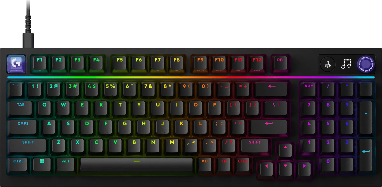 Logitech G316 X98 – Tastatur – QWERTZ (DE) – Schwarz