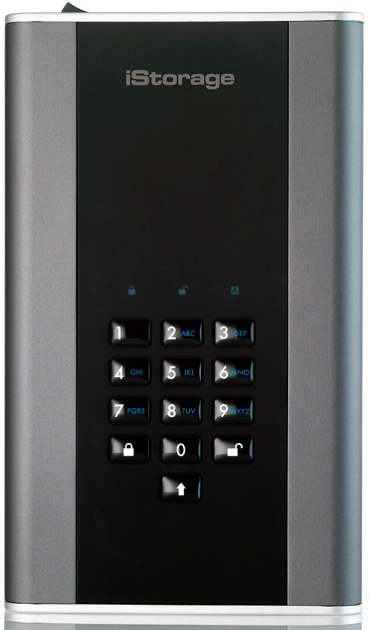 iStorage diskAshur DT2 – USB 3,2 Gen 1, für Windows/Mac/Linux