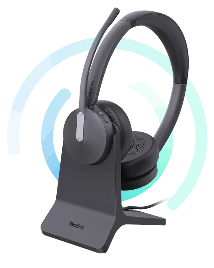 Yealink BH70 Dual UC – Duo Headset – Bluetooth – Schwarz – für Microsoft Teams