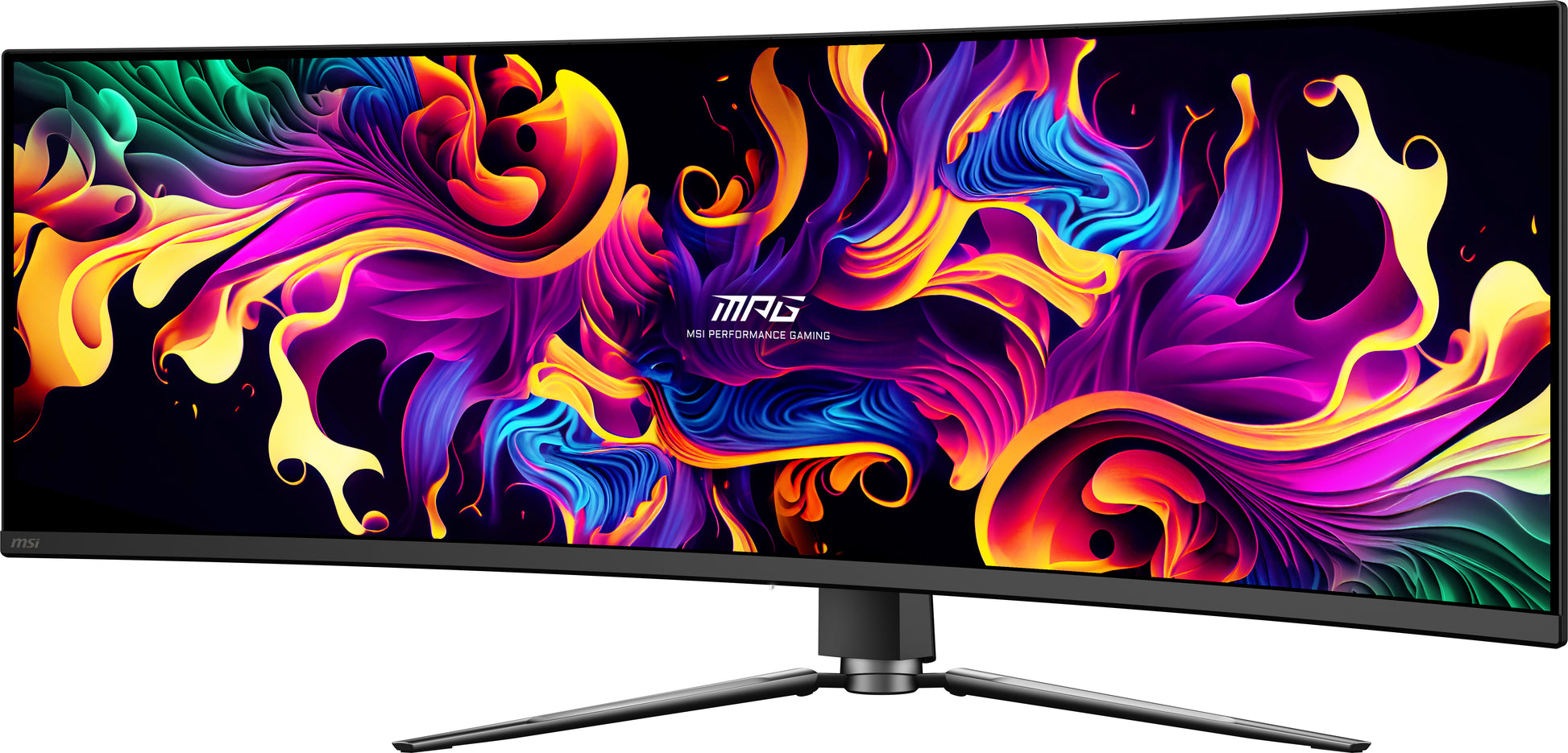 MSI MPG 491CQPDE – Monitor, 49", 5120 × 1440, QD-OLED, Gebogen