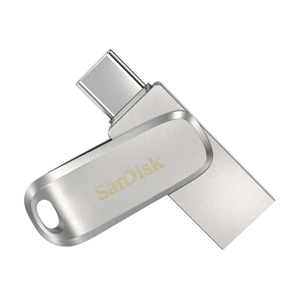 SanDisk Ultra Dual Drive Luxe USB-Stick – 64 GB, USB 3.1 Gen 1 (USB-C), 150 MB/s