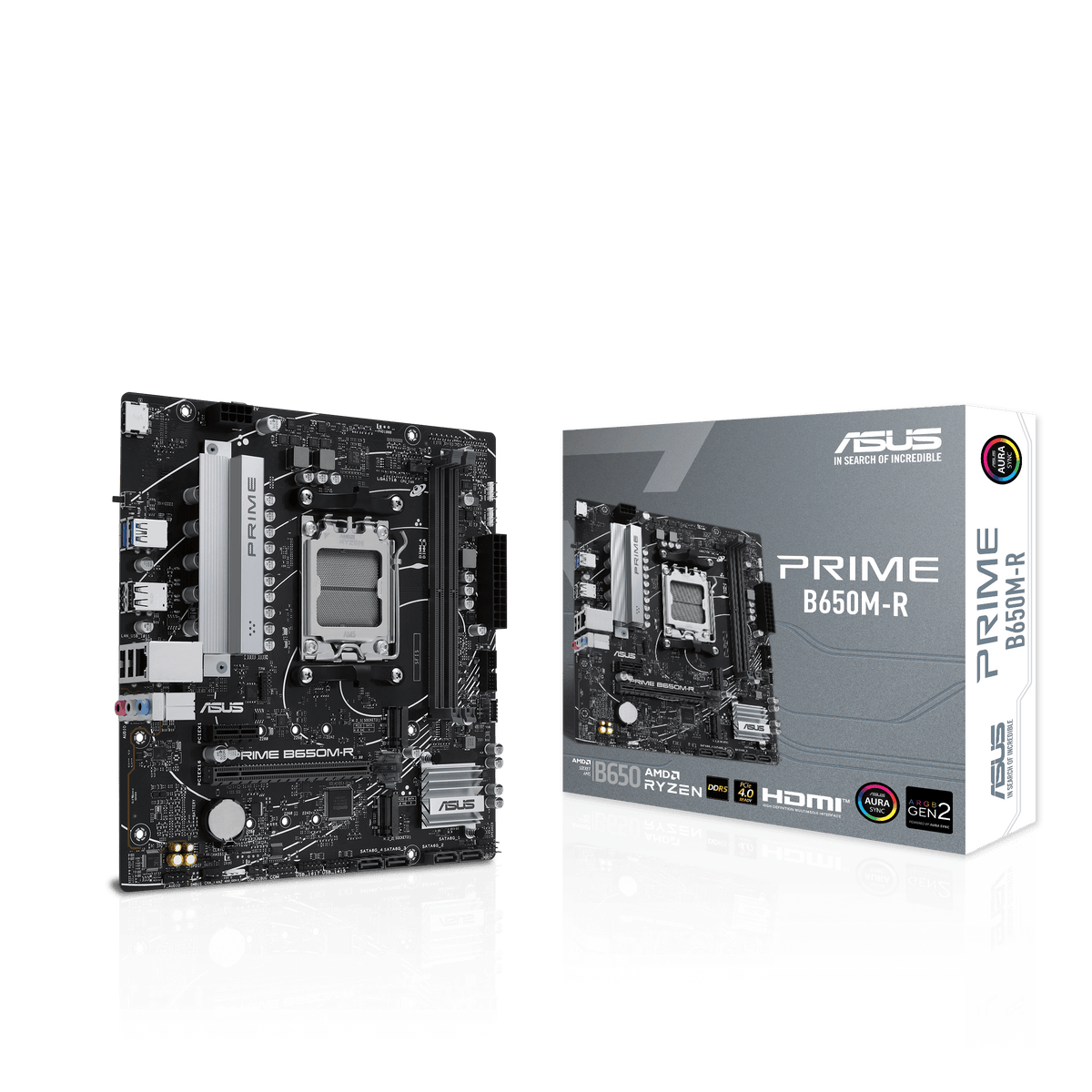 ASUS PRIME B650M-R – Mainboard – AM5, AMD B650, mATX, DDR5