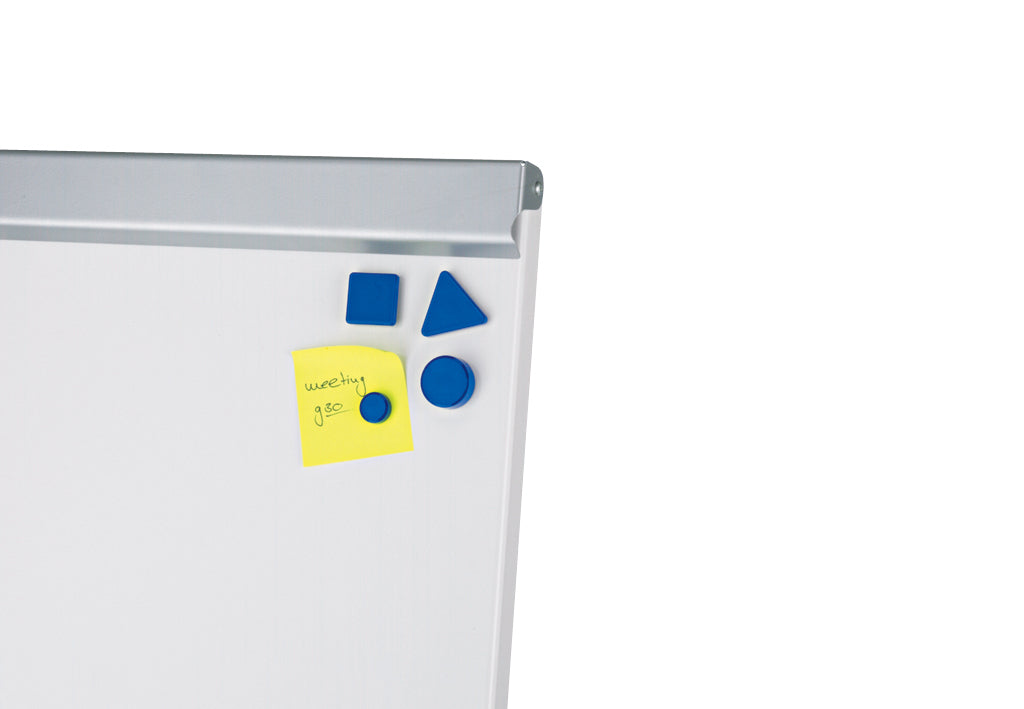 MAUL Flipchart – 70 × 100 cm, weiss, Metall, Recycling