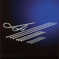 VALUE Schnur – Ø 4,8 mm, 0,44 m, weiss, 100 Stk.