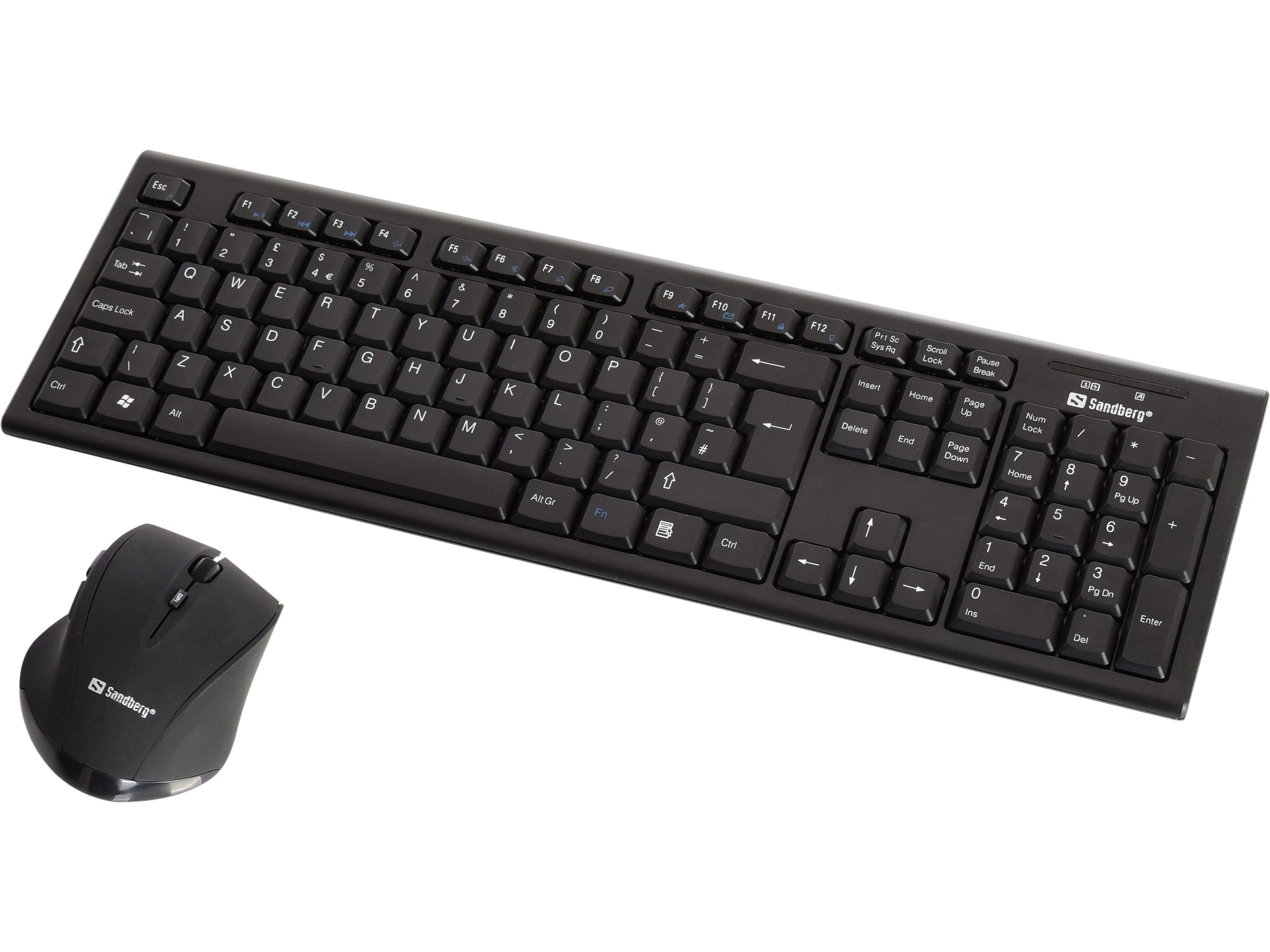 Sandberg Kabelloses Tastatur- und Maus-Set