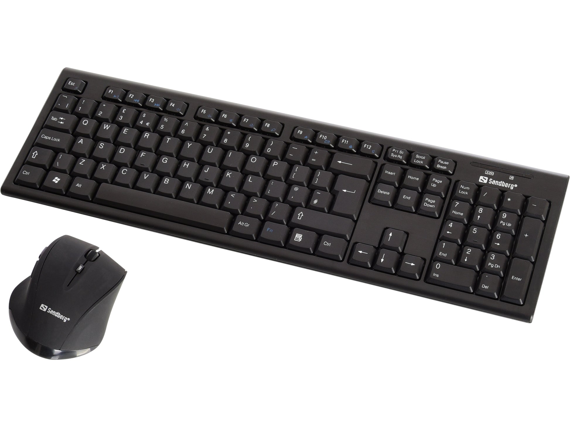 Sandberg Wireless Office DesktopSet – Tastatur- und Maus-Set – kabellos