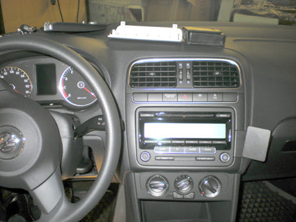 Brodit Auto-Halterung, ProClip, gewinkelt – für Volkswagen Polo 2010–2014 – Schwarz