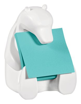 Post-It Stiftschlaufe – Kunststoff, weiss, 76 × 76 mm