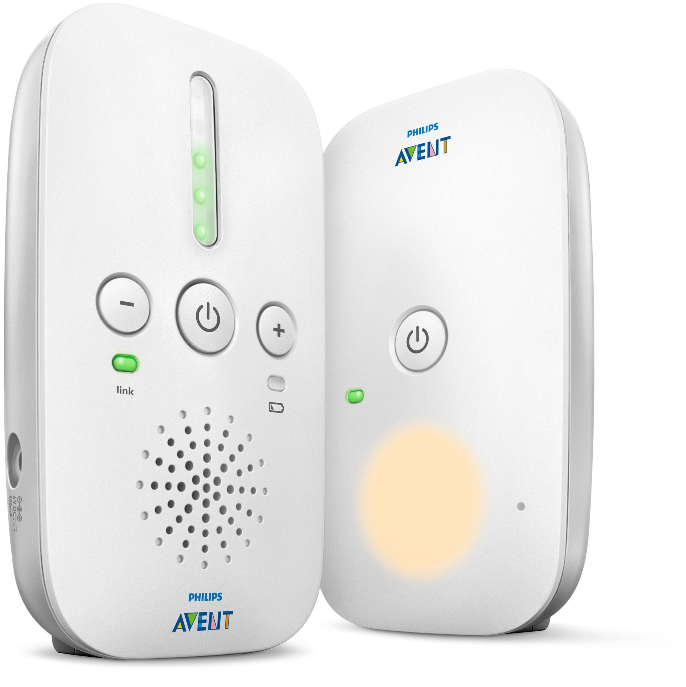 Philips AVENT SCD502/26 DECT-Babyphone – Audio, 300 m Reichweite – Akku/Netzbetrieb