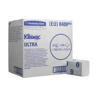 Kleenex Toilettenpapier – 2-lagig, Blattgrösse 125 × 186 mm, 200 Blatt/Rolle – 36 Rollen
