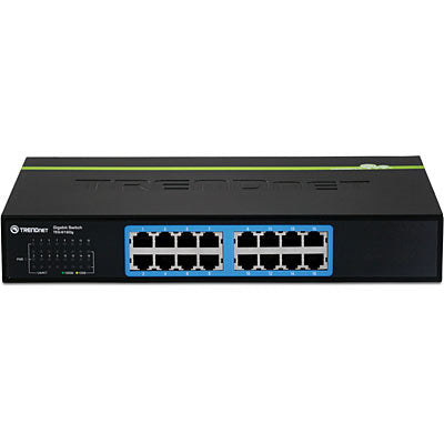 TRENDnet TEG-S16DG – Unmanaged Switch – 16× 1G