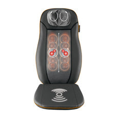 Medisana Massagesitzauflage – schwarz, 400 × 1180 × 90 mm (B×H×T), Shiatsu, Wärmefunktion, Fernbedienung