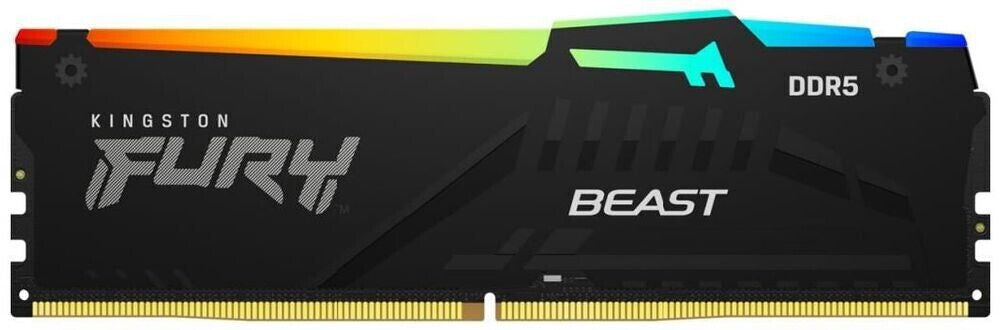 Kingston Technology Kingston FURY Beast RGB – 64 GB DDR5 5600 MT/s, CL36, 288-poliger DIMM