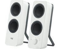 Logitech Speaker Z207 – PC-Lautsprecher – 2.0, 5 W, 3,5 mm, Weiss