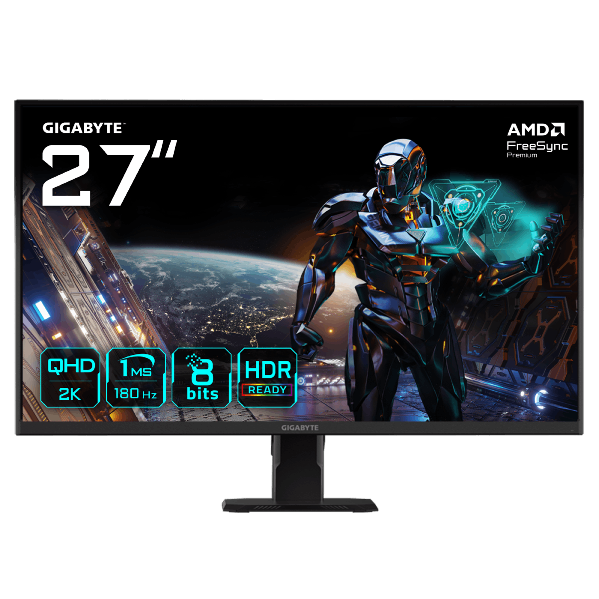 GIGABYTE GS27QA – 27", 2560 × 1440 (WQHD), IPS, 180 Hz