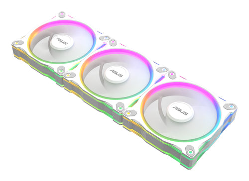 ASUS PRIME MR120 – Ventilator – 120 mm, PWM, 1600 U/min, ARGB, 23 dB, 3er-Pack