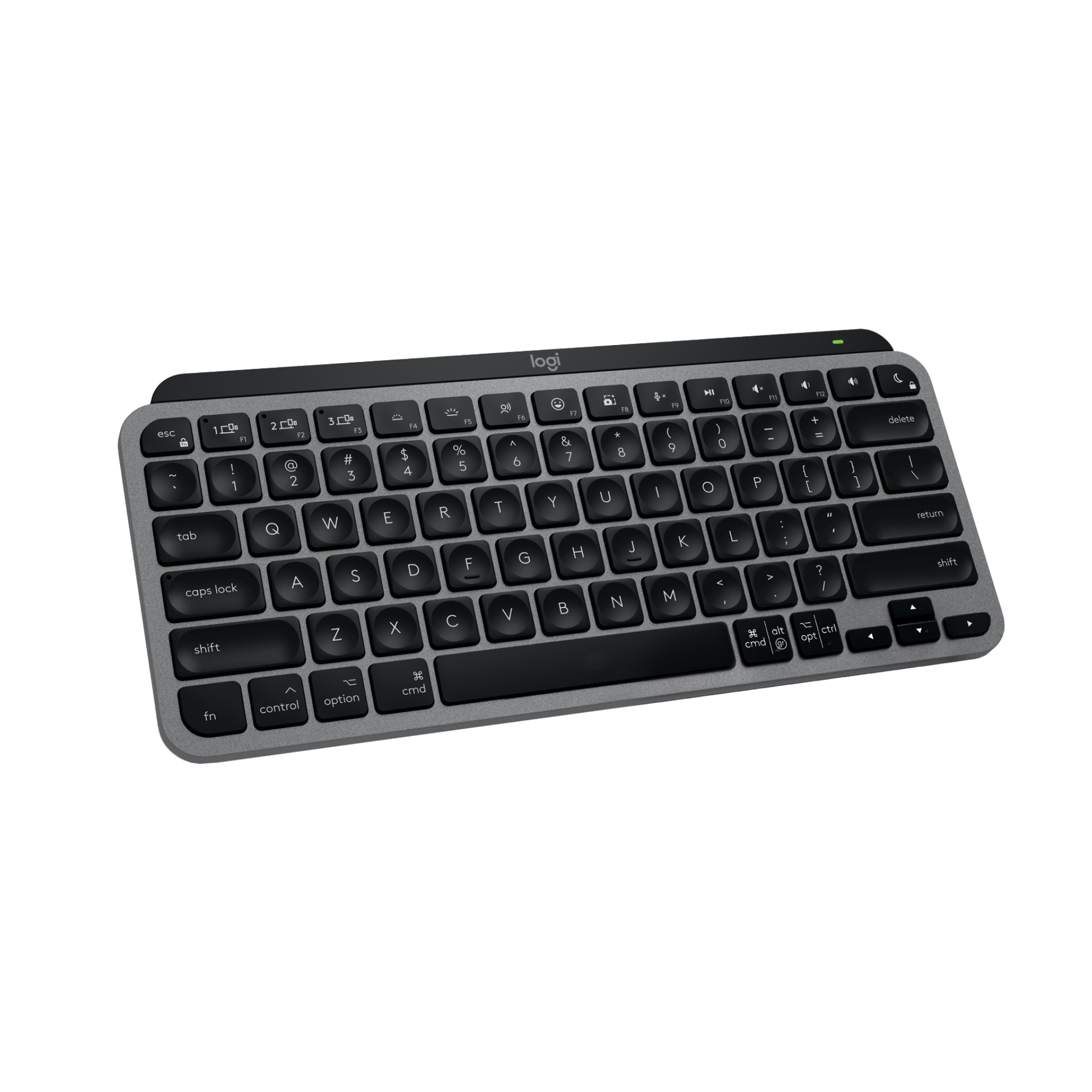 Logitech MX Keys Mini Für Mac – Tastatur, Kabellos (Bluetooth), CH-Layout (DE-CH), Beleuchtet – für macOS