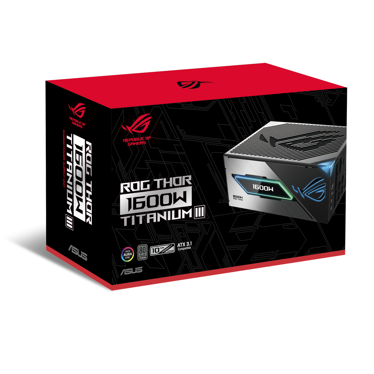 ASUS Netzteil – 1600 W – Grau