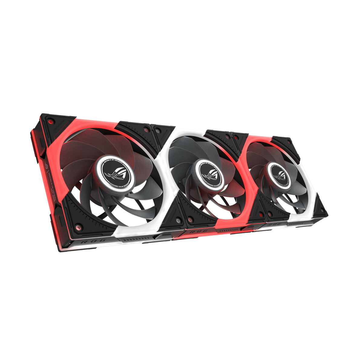 ASUS ROG EURUX GR120 – Lüftereinheit – 3×120 mm, 2200 U/min, ARGB, Schwarz