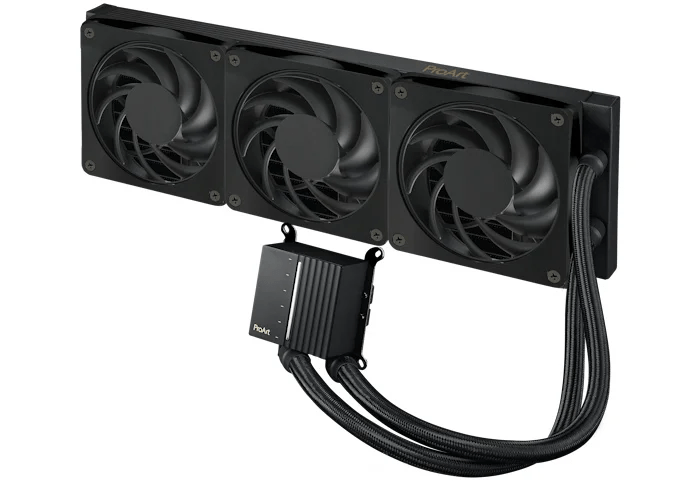 ASUS ProArt LC 360 – Flüssigkeitskühlung – 360 mm, 3×120 mm, 800–2200 U/min, für AM4, AM5, LGA 1700 und andere