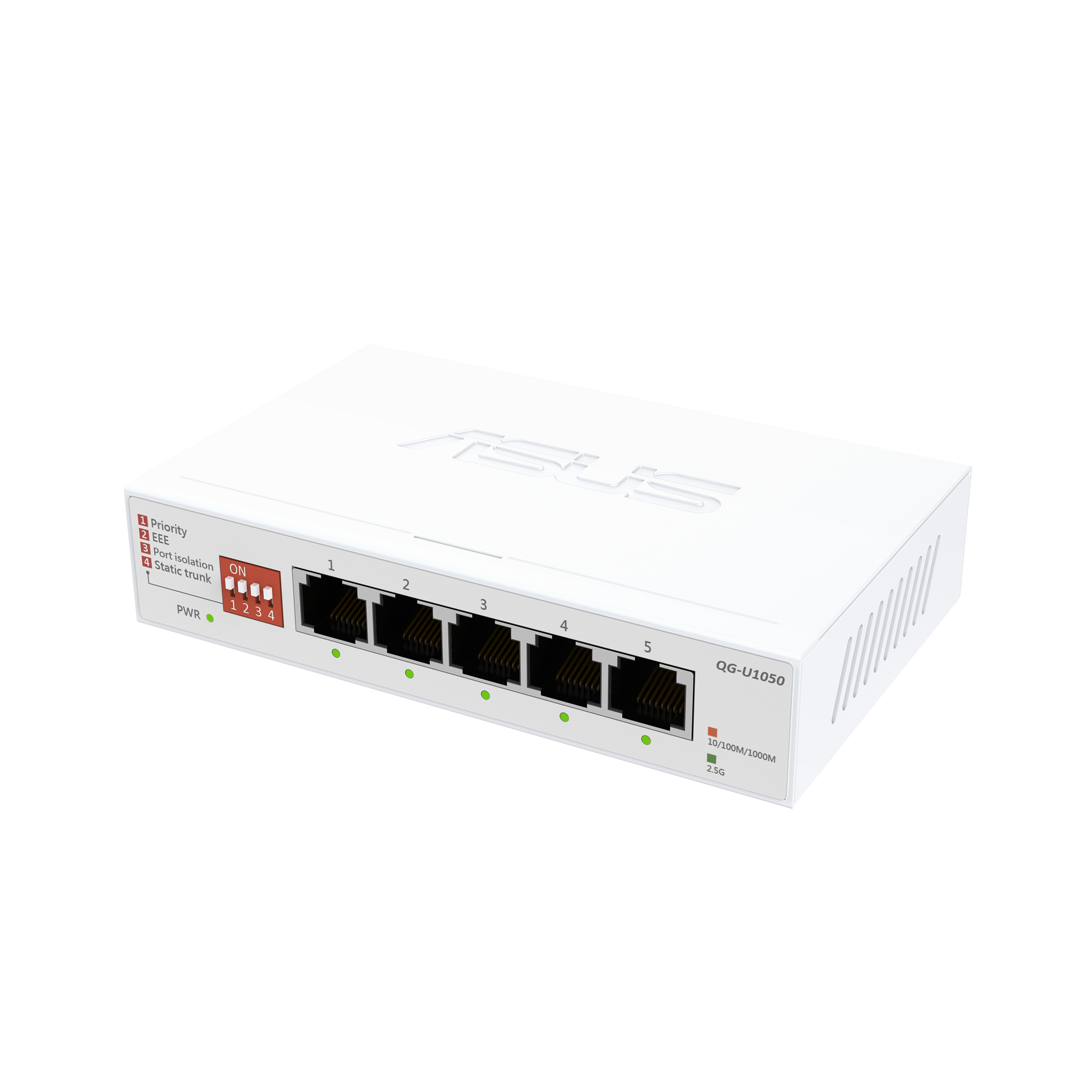 ASUS QG-U1050 – Unmanaged Switch – 5× 2,5G