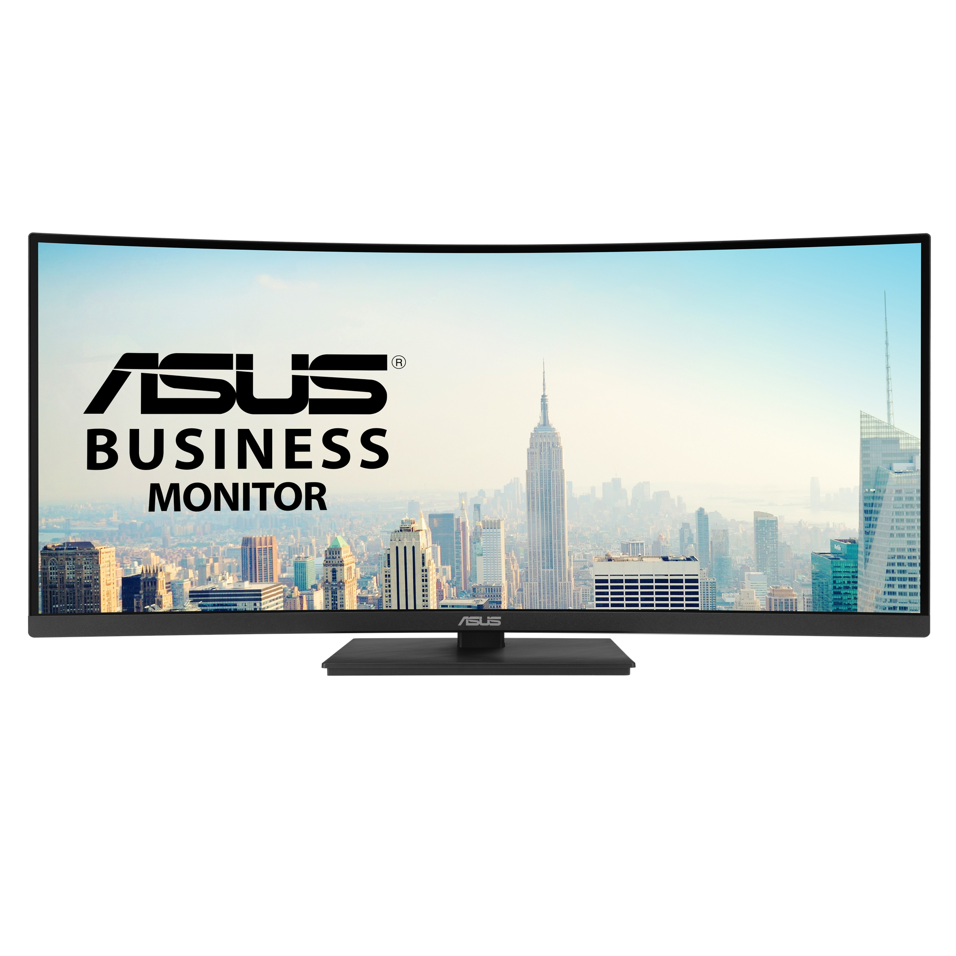 ASUS VA34VCPSR – 34" Curved, 3440 × 1440 (UWQHD), VA, 100 Hz, USB-C 96 W, LAN, HDR10