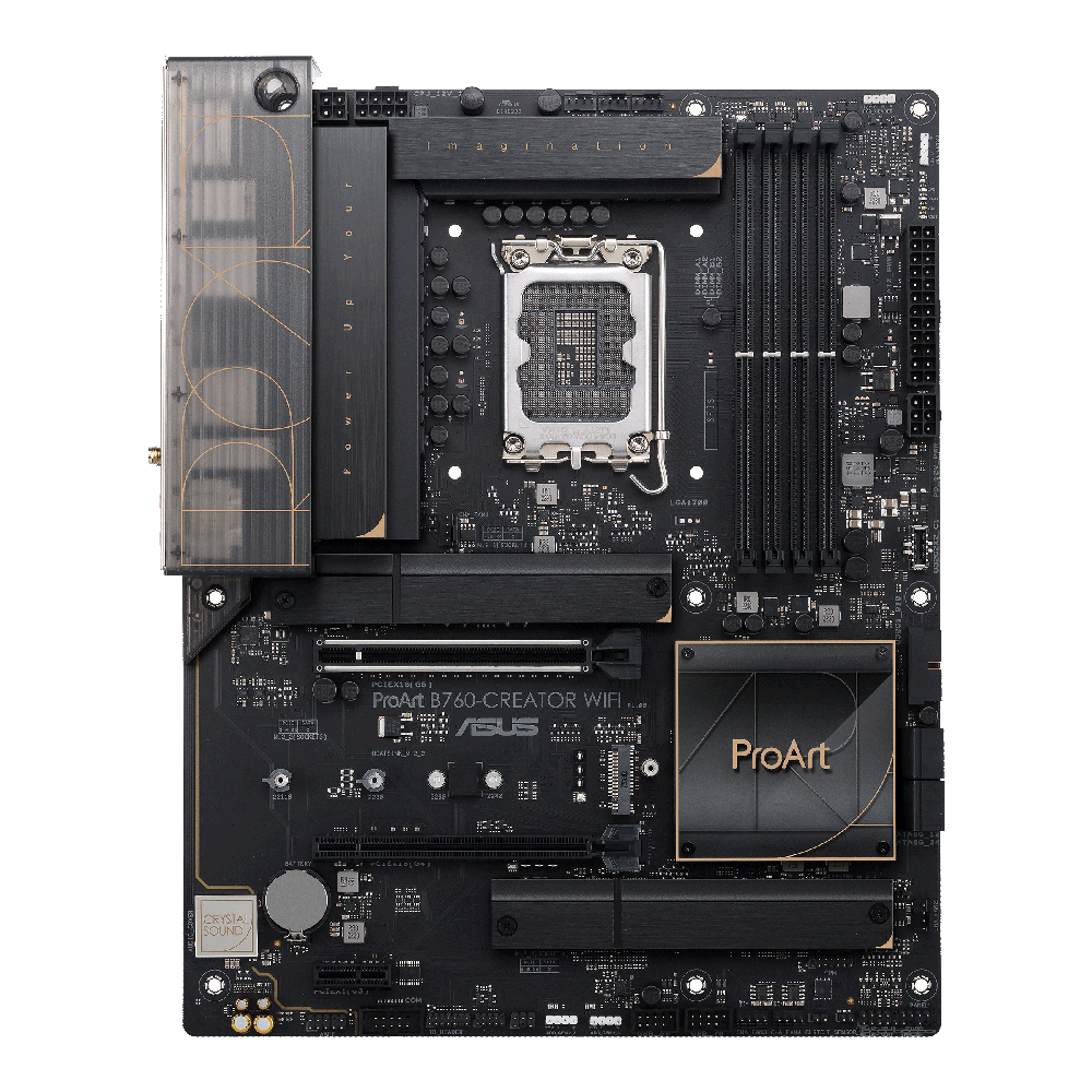 ASUS PROART B760-CREATOR WIFI – Mainboard – LGA 1700, Intel B760, ATX, DDR5